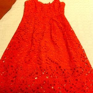 Red Lace Dress